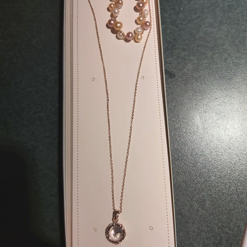 Necklace and bracelet